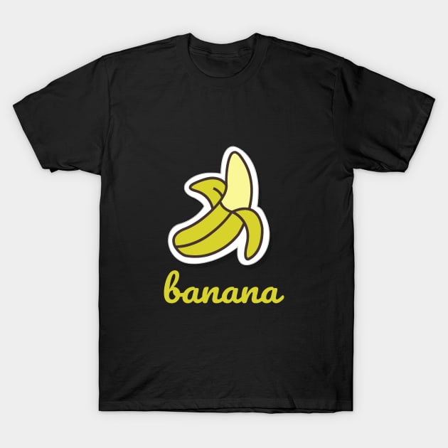 Banana T-Shirt by veganiza-te